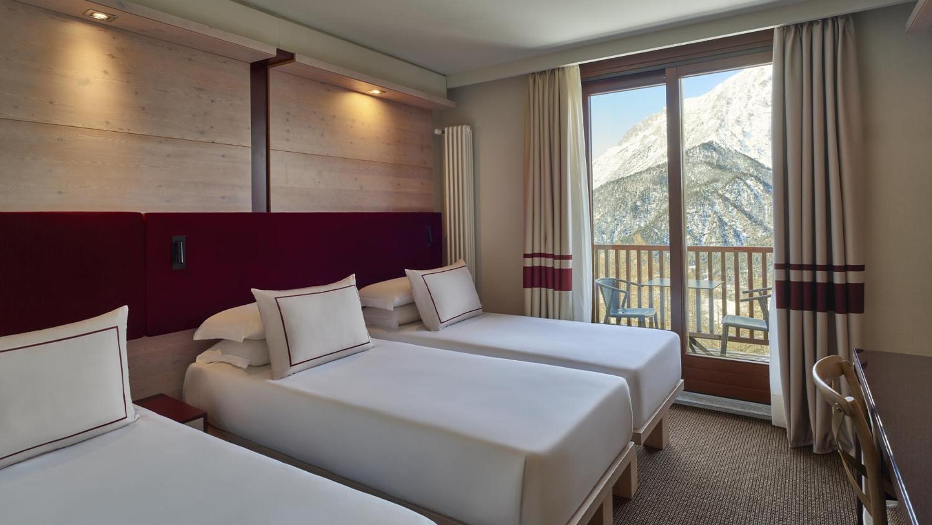 Hotel Sansicario Majestic Cesana Torinese Zimmer foto